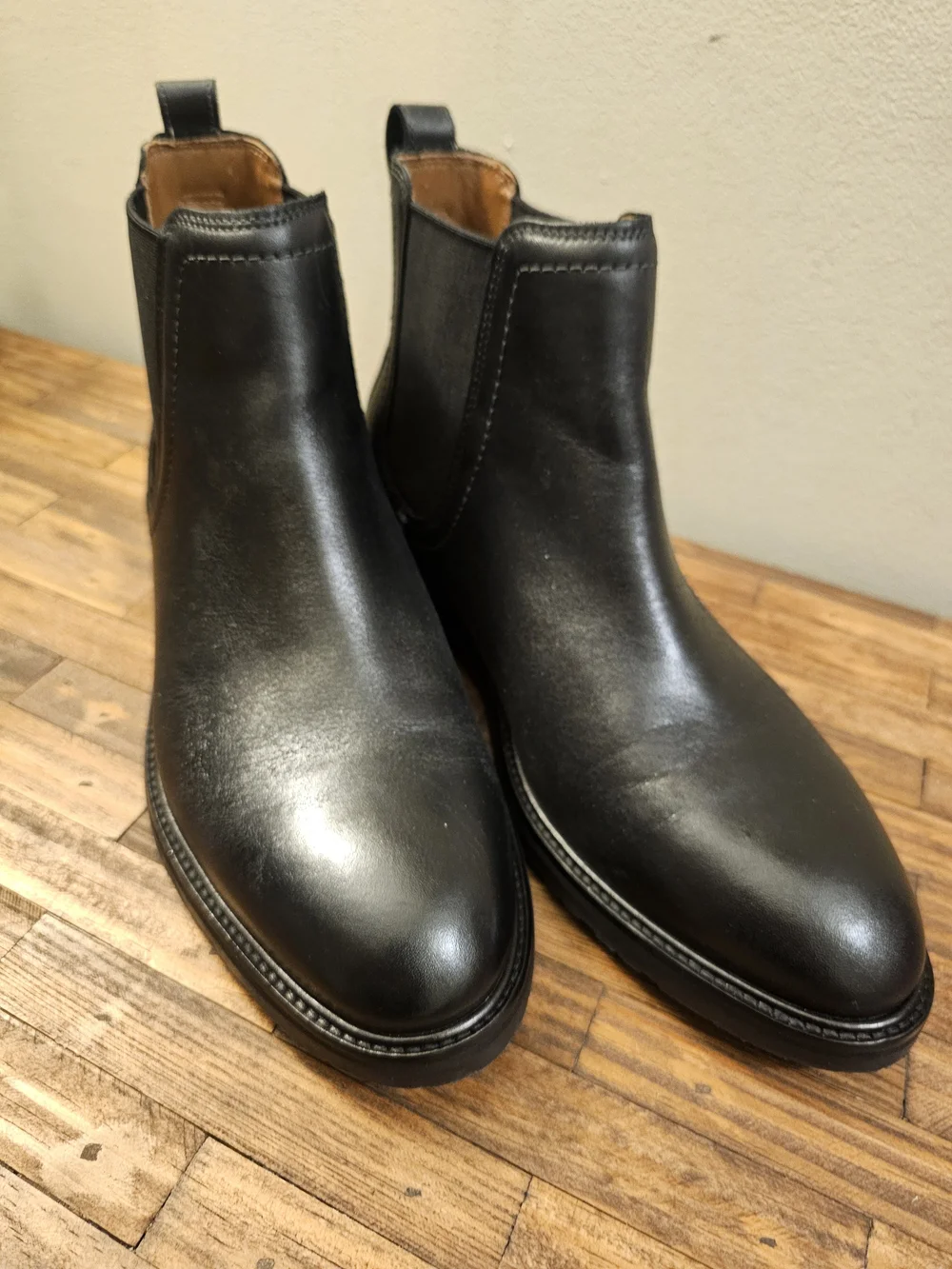 Cole Haan Black Leather Chukka Boots